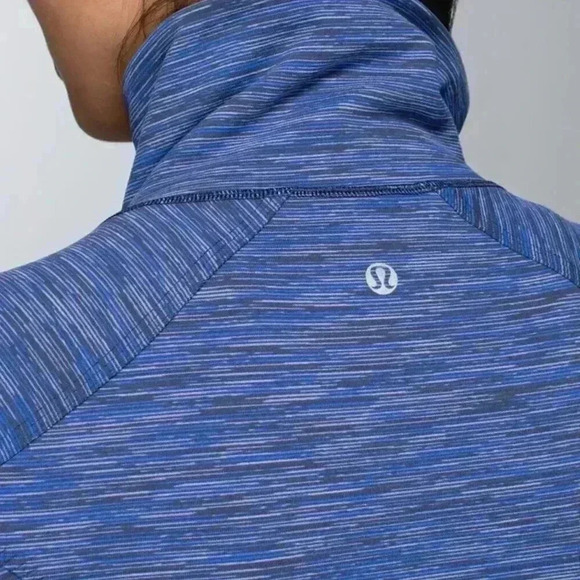 RARE Lululemon Full Zip Nice Asana Jacket - Wee Are From Space Cadet Blue - Picture 6 of 16